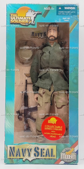 The Ultimate Modern Soldier Navy Seal Action Figure 2002 21st Century Toys New