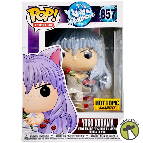 Funko POP Animation Ghost Files Yu Yu Hakusho Yoko Kurama 857 Vinyl Figure