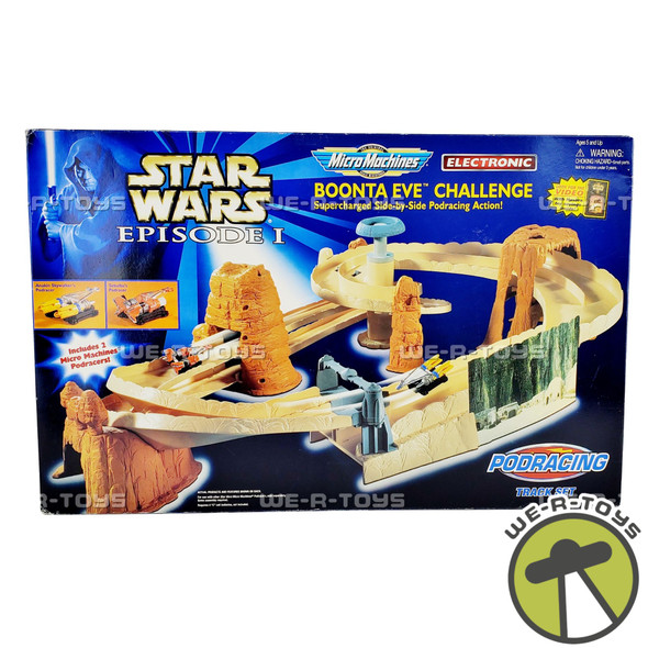 Star Wars Episode I Micro Machines Electronic Boonta Eve Challenge Podracing NEW