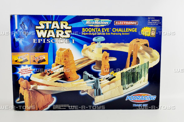 Star Wars Episode I Micro Machines Electronic Boonta Eve Challenge Podracing NEW