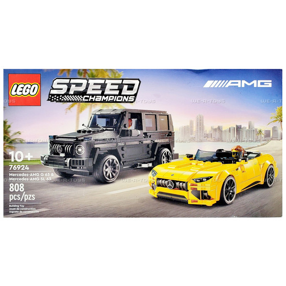 LEGO Speed Champions Mercedes-AMG G 63 & Mercedes-AMG SL 63 F1 Building Set