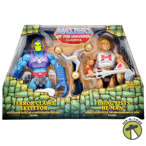 Masters of the Universe Classics Flying Fists He-Man & Terror Claws Skeletor