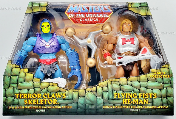 Masters of the Universe Classics Flying Fists He-Man & Terror Claws Skeletor