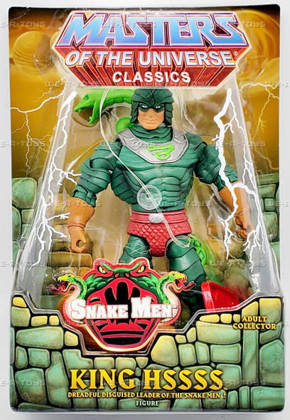 Masters of the Universe Classics King Hssss Action Figure 2010 Mattel T5794