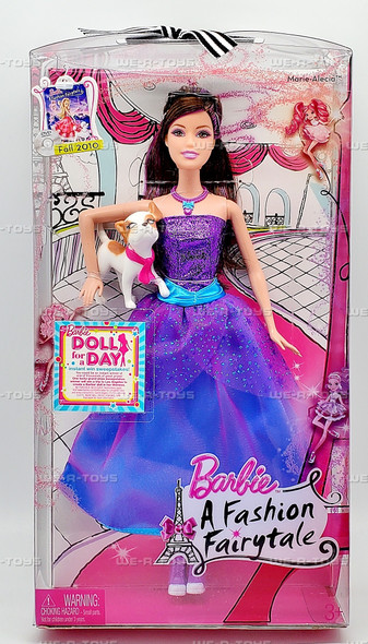 Barbie A Fashion Fairytale Marie Alecia Barbie Doll Mattel T5219