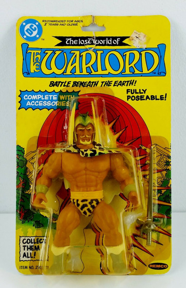 DC The Warlord 5.5" Fully Poseable Action Figure 1982 Remco No. 270/271 NRFP