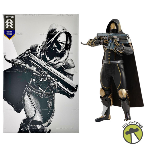 Destiny 2 Hunter Sovereign Golden Trace Shader Figure threezero 20279