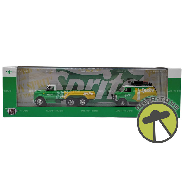 Coca-Cola Sprite M2 Machines 1970 Chevrolet Truck & 1971 Chevrolet Van Vehicles
