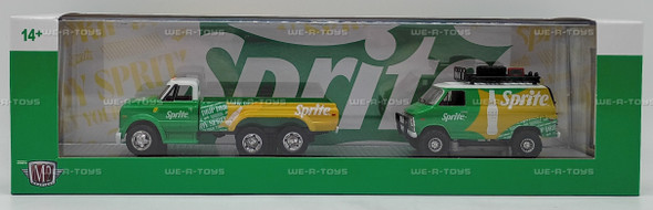 Coca-Cola Sprite M2 Machines 1970 Chevrolet Truck & 1971 Chevrolet Van Vehicles
