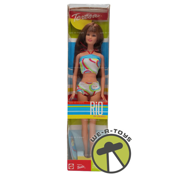 Barbie Teresa Rio de Janeiro Friend of Barbie Doll 2002 Mattel 56886 New