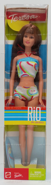 Barbie Teresa Rio de Janeiro Friend of Barbie Doll 2002 Mattel 56886 New