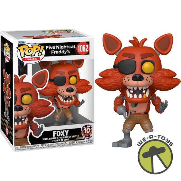 Funko Pop Games Five Nights at Freddy's 1062 Foxy 10th Anniversary Figure