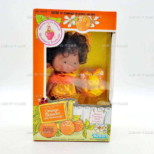 Strawberry Shortcake Orange Blossom 5" Doll 1980 Kenner 43070 NEW
