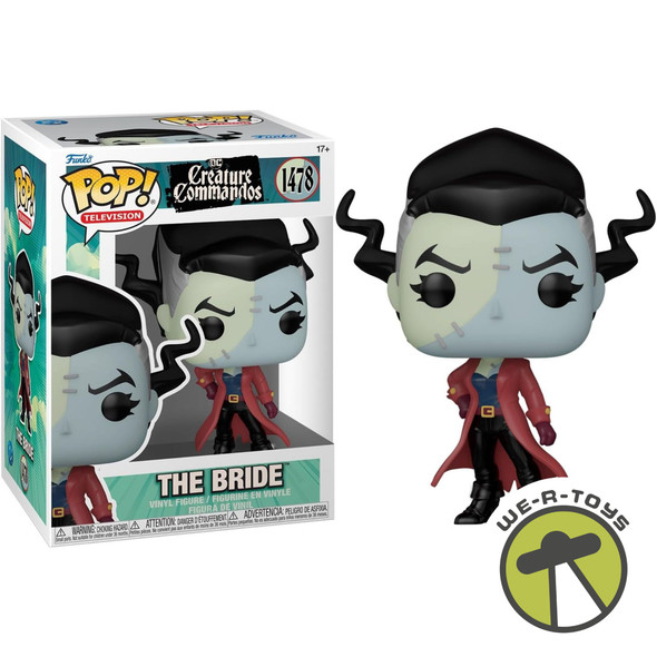 Funko Pop TV DC Creature Commandos 1478 The Bride Vinyl Figure