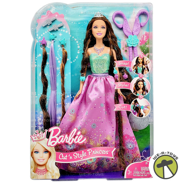 Barbie Cut 'n Style Princess Teresa Doll 2010 Mattel T7363