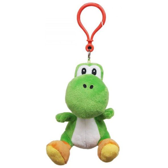 Super Mario Bros Yoshi 6 Inch Plush Keychain Little Buddy