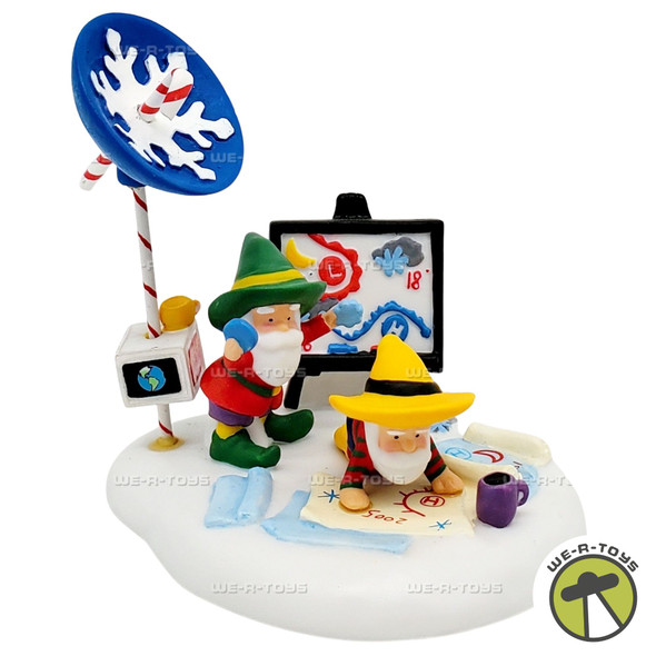 Department 56 Santa's Flight Planning Team North Pole Series 57206