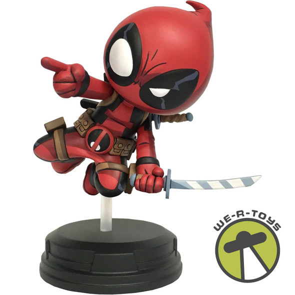 Marvel Animated Deadpool Jumping Statue Limited Edition Gentle Giant