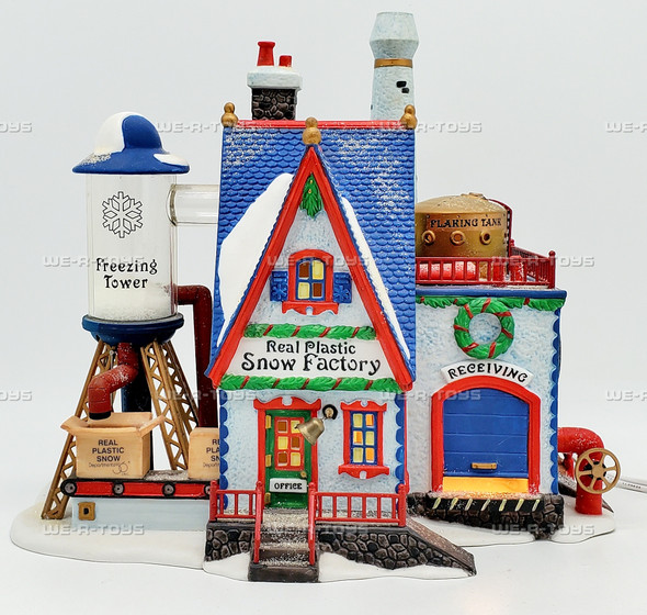 Department 56 Real Plastic Snow Factory North Pole Series No. 56403