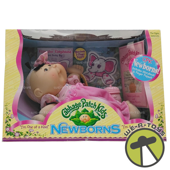 Cabbage Patch Kids Newborns Karen Celine Girl Baby Doll Jakks Pacific 2006 New