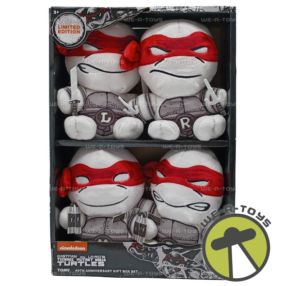 Teenage Mutant Ninja Turtles Eastman & Laird's Limited Edition 4 Plush Set 2024