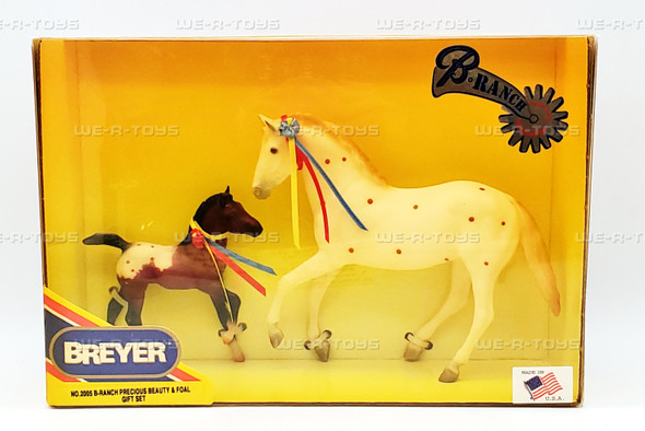 Breyer B-Ranch Precious Beauty and Foul Gift Set Reeves Item No. 2005