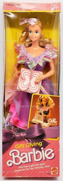 Barbie Gift Giving Doll 1985 Mattel #1922
