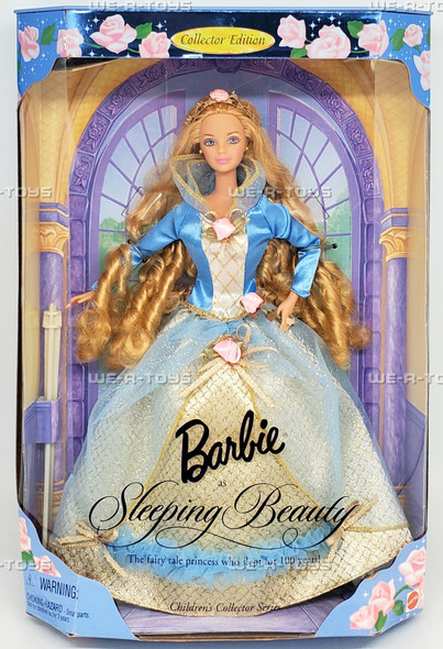 Barbie Sleeping Beauty Barbie Doll Childrens Collector Series 1997 Mattel 18586