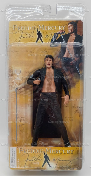 Freddie Mercury Legendary Queen Vocalist NECA Action Figure 2006 New 42064