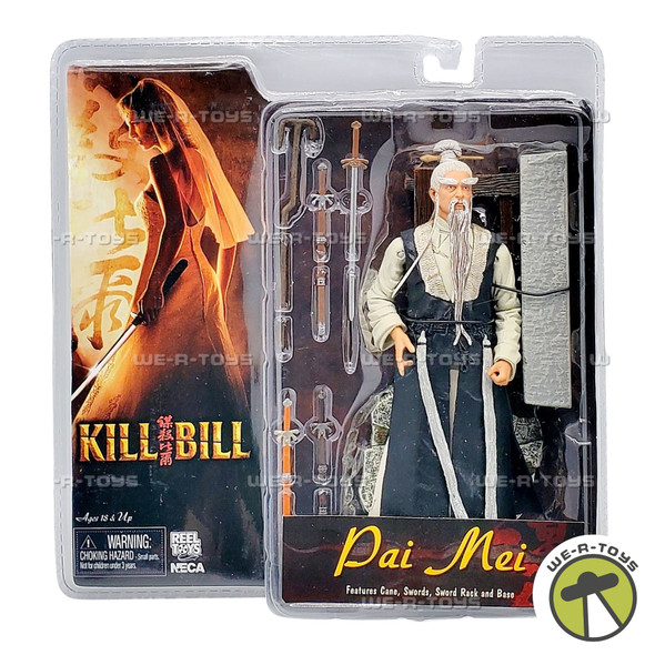 Kill Bill Series Two Pai Mei Action Figure 2005 NECA 33352