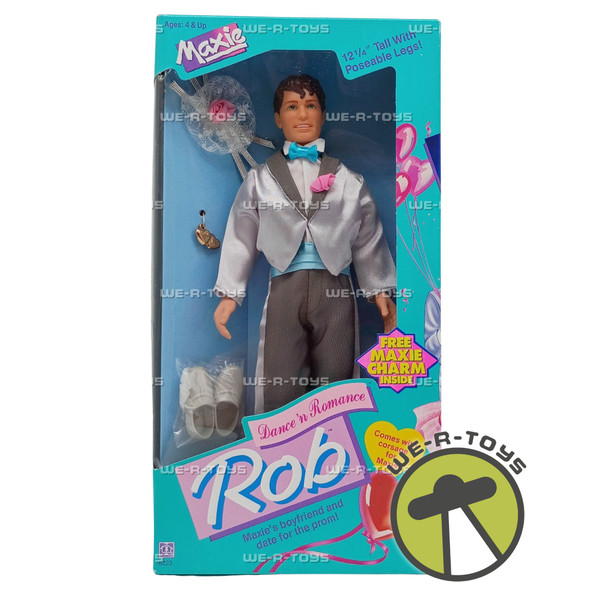 Maxie Dance N Romance Rob Male Doll In Tuxedo & Maxie Charm 1989 Hasbro 8223 New