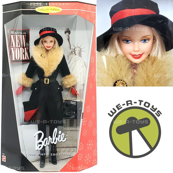 Winter in Montreal Barbie Doll City Seasons Collector Edition 1999