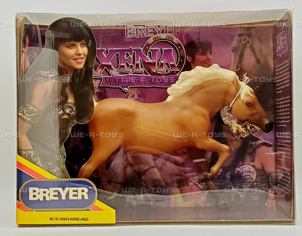 Breyer Colectibles Xena's Horse Argo Set Reeves 1990 Item No. 757 NEW