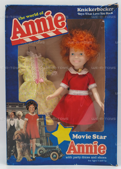 The World of Annie Movie Star Annie Doll 1982 Tribune Company 3836 Knickerbocker