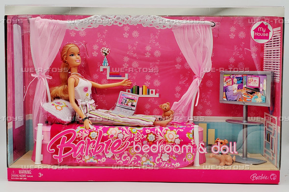 Barbie My House Bedroom & Doll Set Item No L9485 Mattel 2007