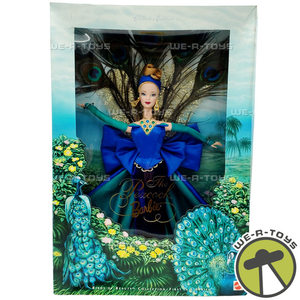 Barbie The Peacock Collector Edition with Shoes, Stand, Base 1998 Mattel NEW