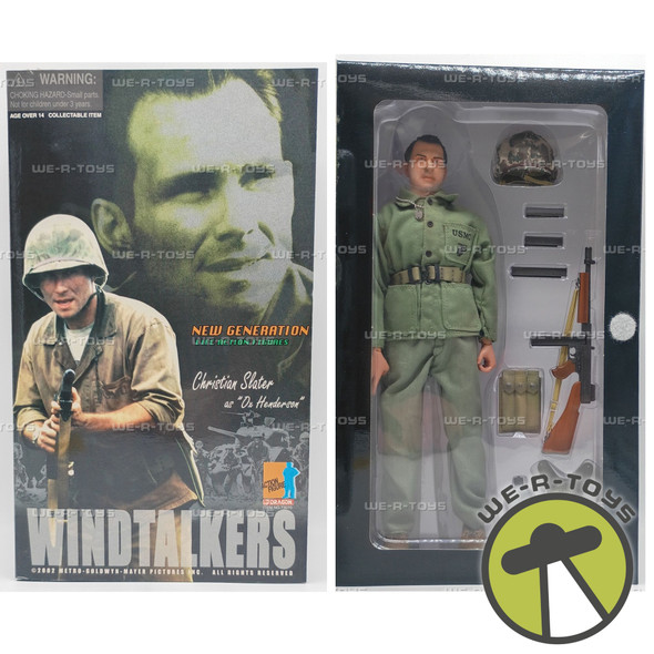 Windtalkers Christian Slater as Ox Henderson Action Figure 2002 Dragon 73070 New