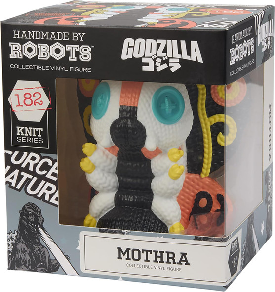 Handmade by Robots Godzilla Toho Mothra #182 Vinyl Figure