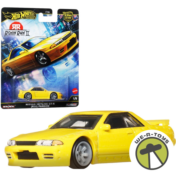 Hot Wheels Premium Ronin Run 2 Nissan Skyline R32 Pandem 1:64 Scale Vehicle