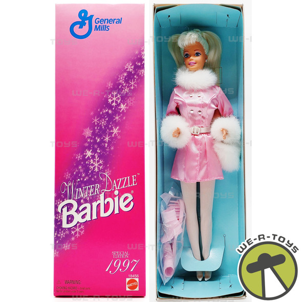 Winter Dazzle Barbie Doll General Mills Special Edition 1997 Mattel 18456 NEW