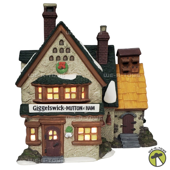 Department 56 Giggelswick Mutton and Ham Lighted Heritage Village Collection