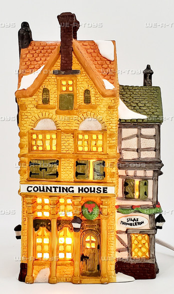 Department 56 Dickens Village Silas Thimbleton Barrister Counting House 59021
