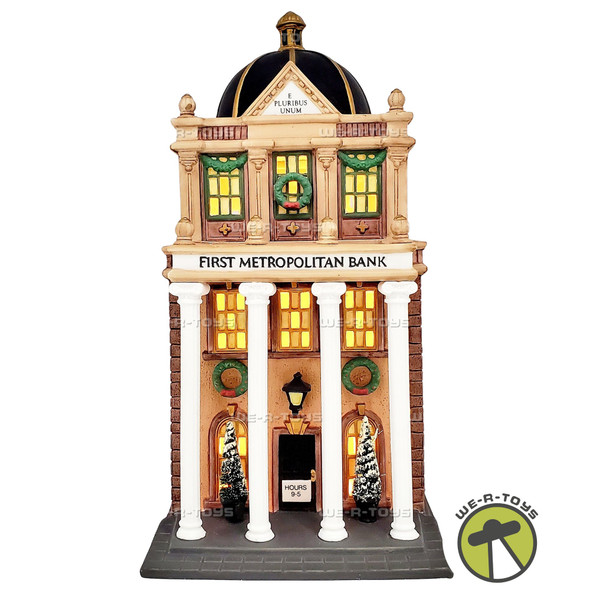 Department 56 Christmas in the City First Metropolitan Bank 58823