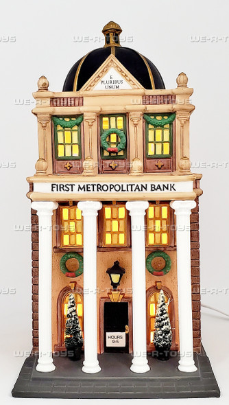 Department 56 Christmas in the City First Metropolitan Bank 58823