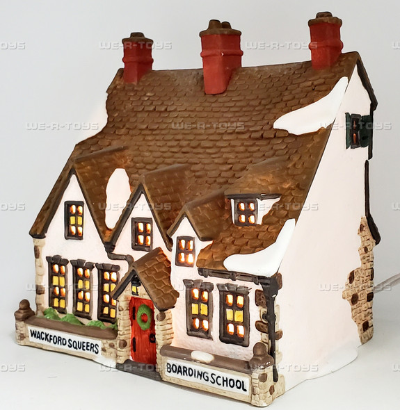 Dept 56 Dickens Village Nicholas Nickleby Wackford Squeers Boarding School 59250