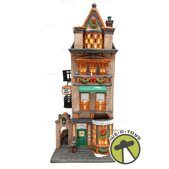 Department 56 The Doctor's Office Heritage Village Christmas In The City #5544-1