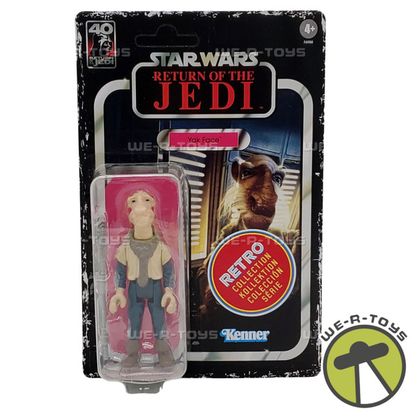 Star Wars The Retro Collection ROTJ Yakface 40th Anniversary Figure Hasbro NEW