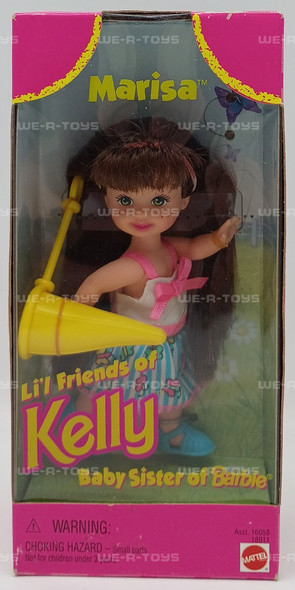 Barbie Kelly Baby Sister of Barbie Marisa Doll Brunette Mattel 18911 New 1997