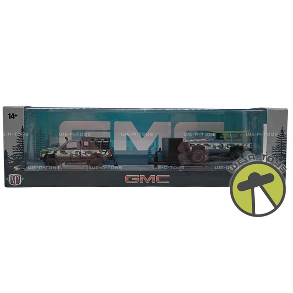 M2 Machines 1998 GMC Sierra 1500 & 1973 GMC Jimmy Sierra Vehicle Set 2025 New