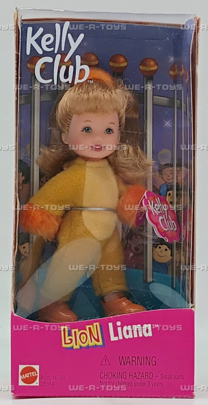 Barbie Kelly Club Lion Liana Blonde Doll In Lion Costume 2000 Mattel 28384 New